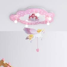 Ceiling Light With A Unicorn Lights