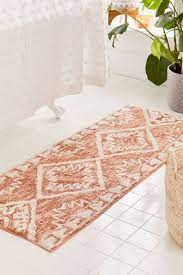 bathroom rugs bath mat rug boho bathroom