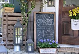 bringing spring to your front porch