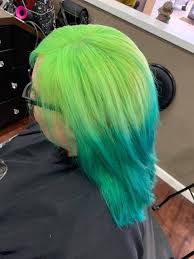 You don't need to apply the permanent dye. Have You Ever Dyed Your Hair Blue Green Pink Or Purple Quora