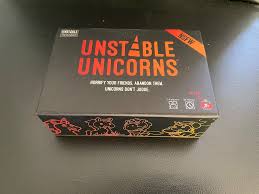Unstable Unicorns NSFW black box - board game card game - base set complete  810270035264 | eBay