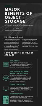 major benefits of using object storage