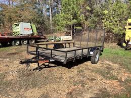 flatbed trailers double utility