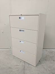 putty hon 4 drawer lateral file cabinet