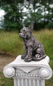 French Bulldog Statue Engraved Dog Tag