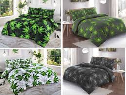 Cans Weed Duvet Quilt Cover Bedding