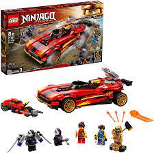 LEGO 71737 NINJAGO Legacy X-1 Ninja Superauto und Motorrad mit Cole als  goldene Minifigur: Amazon.de: Spielzeug