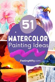 51 Watercolor Painting Ideas To Spark