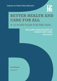 Better Health And Care For All A 10 Point Plan For The