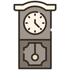 Wall Clock Generic Outline Color Icon