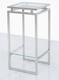 fairbanks small plant stand glass and