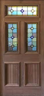 32 x 80 stained glass front door