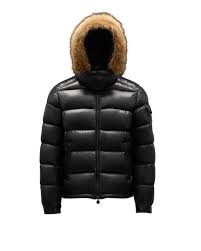 Moncler Maya Fur Short Down Jacket In