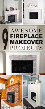 9 Awesome Fireplace Makeover Projects