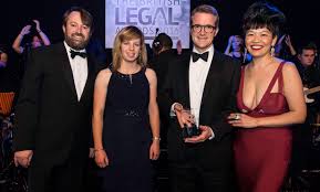 british legal awards property team of