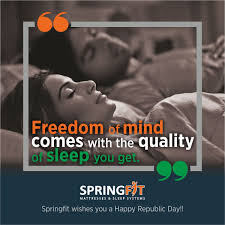 It may cause you to feel sleepy the next day. Springfit Mattress V Twitter Patriotism Is Religion And Religion Is Love For India Bankim Chandra Chatterjee Our Team At Springfit Mattresses And Sleep Systems Wishes Every Indian A Very Happy Republic