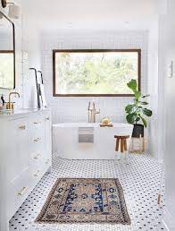 Mosaic Tile Bathroom Floor