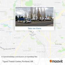 to tigard transit center by bus