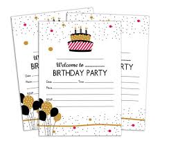 birthday invitation card printable