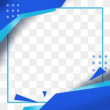 blue photo frame png vector psd and