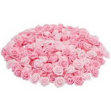 artificial roses in 2 pink colors 2