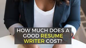 average cost of resume writing services
