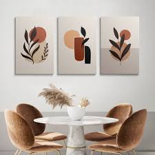 Set Of 3 Canvas Painting Wall Art Home