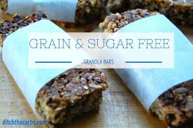 Sugar free granola bars recipe diabetic oats maple; Grain Free Granola Bars Blender Recipe Easy Blender Recipe Only 2 4g Net Carbs