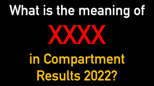 What is the meaning of XXXX in Compartment Result? - YouTube
