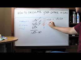 how to calculate your grade in a cl