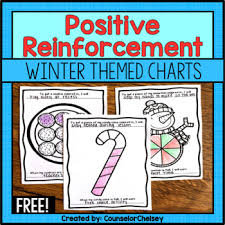 Positive Reinforcement Reward Charts Winter Themed Free