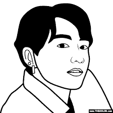 Check out this fantastic collection of bts jungkook wallpapers, with 34 bts jungkook background images for your desktop, phone or tablet. Bts Jungkook Coloring Page
