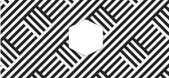 Handpainted Black And White Geometric Red Striped Background Black