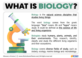 what is biology definition of biology