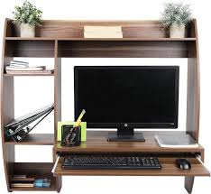 Wall Mounted Floating Wood Desk Table
