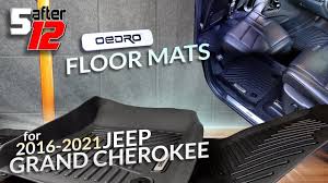 oedro floor mats for 2016 2021 jeep