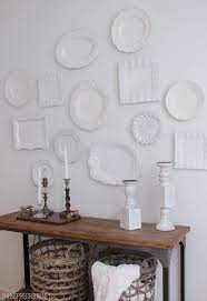 How To Decorate With Plates On A Wall