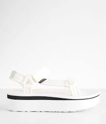 Teva Flatform Universal Mesh Sandal - Women's Shoes in Bright White | Buckle