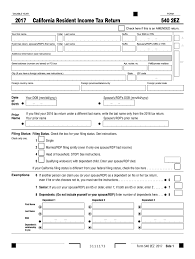 form 540 2ez 2017 fill out sign
