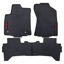 rubber floor mat for toyota hilux 4