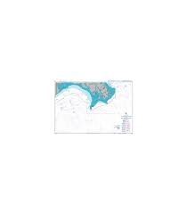 British Admiralty Nautical Chart 3857 Southern Approaches To The Mississippi River