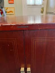 rca victor 1950s television in cabinet