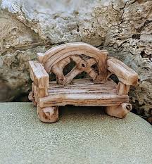 Outdoor Fairy Garden Bench Miniature