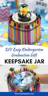 Ice cream bowl, piggy bank, lunch boxes, backpacks, kid's watches. Diy Easy Kindergarten Graduation Gift A Keepsake Jar Mommy Snippets