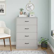Get 5% in rewards with club o! Mainstays Classic 4 Drawer Safe Elegant Stylish Home Bedroom Dresser Dove Gray For Sale Online Ebay