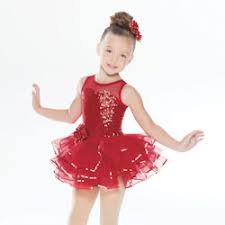 You Cant Hurry Love Childrens Red Ballet Dress From