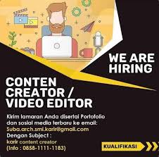 Anteraja merupakan perusahaan yang bergerak dibidang . Lowongan Kerja Conten Creator Video Editor Suba Arch Sukabumi Lokersukabumiid