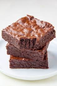 healthier flourless fudge brownies