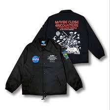 He used to be an elite soldier during an alternate cold war between usa and the ussr, a member of a four man team called the ghost wolves. Snk X Nasa Original Coach Jacket Tokyo Otaku Mode