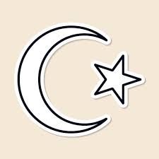 ic crescent moon and star symbol